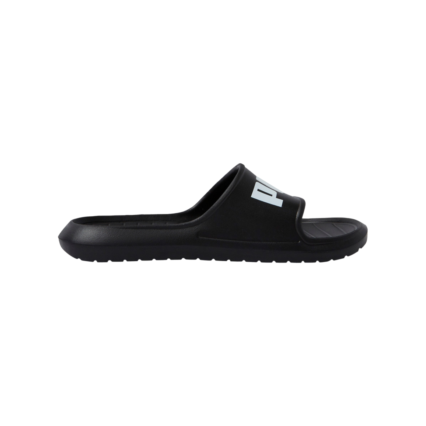 PUMA Divecat V2 Lite Badelatsche Schwarz Weiss F01
