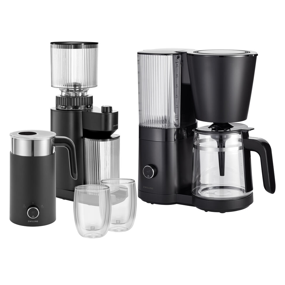 Kaffee Starterset, 4-tlg., Schwarz