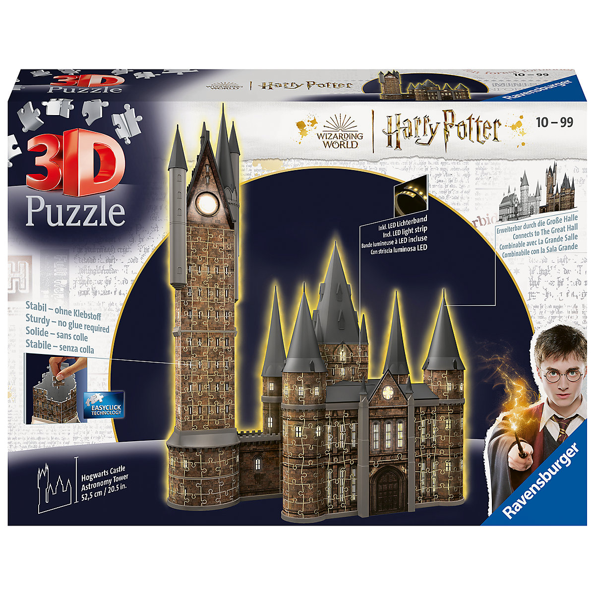 Harry Potter Hogwarts Schloss - Astronomieturm - Night Edition