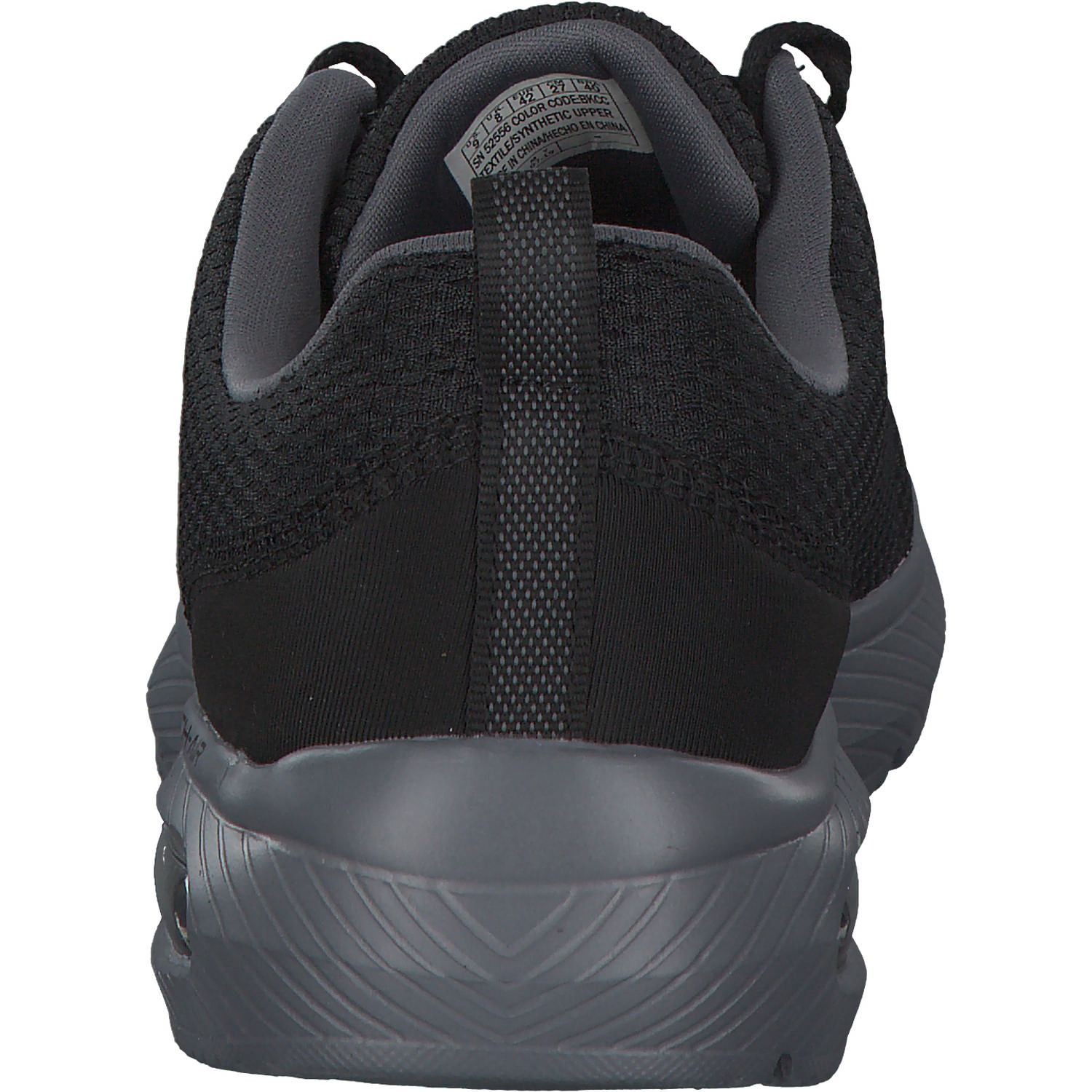 Skechers 52556, Sneakers Low, Herren, Schwarz (Black)