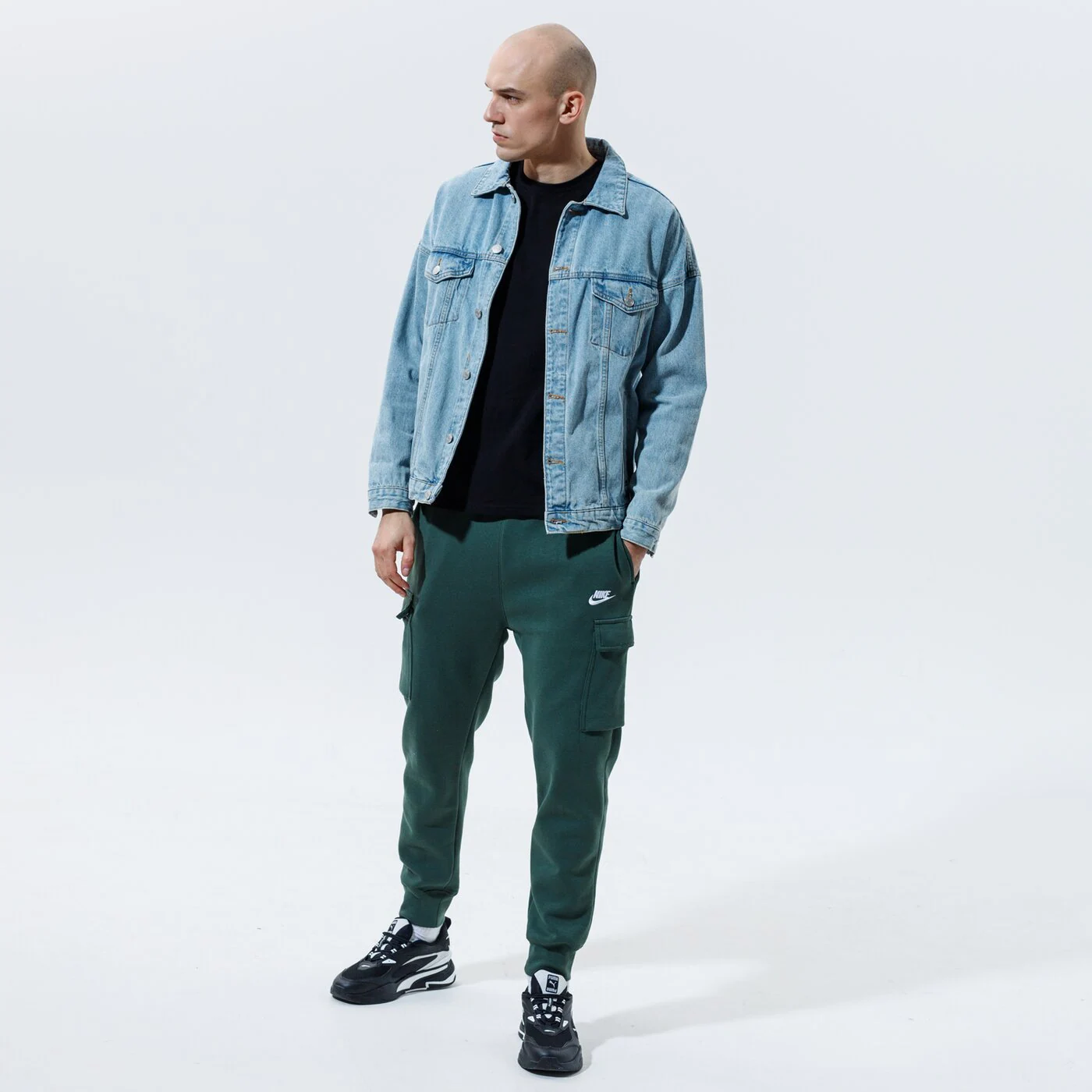 ALPHA INDUSTRIES T-SHIRT BASIC T SMALL LOGO Schwarz