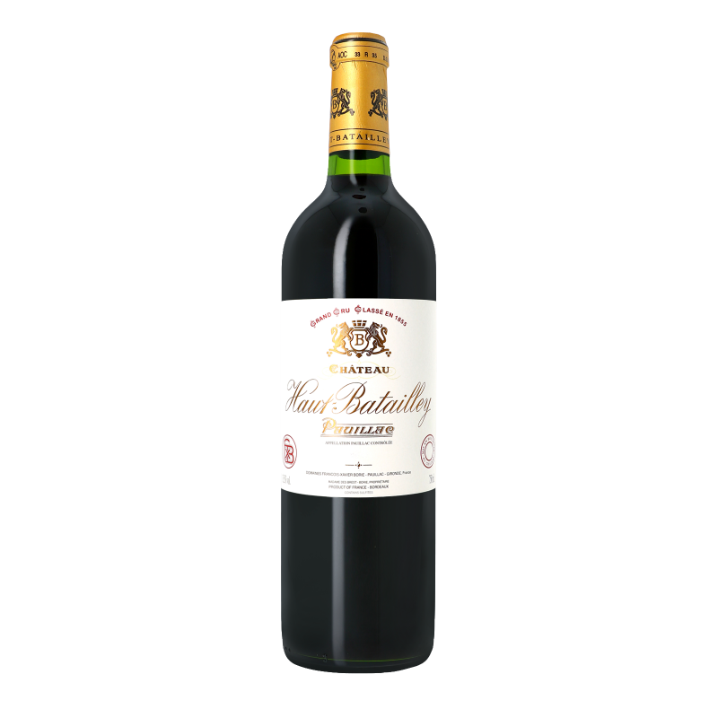 Château Haut Batailley 2017 - Pauillac - Bordeaux - Château Haut Batailley (75CL.)