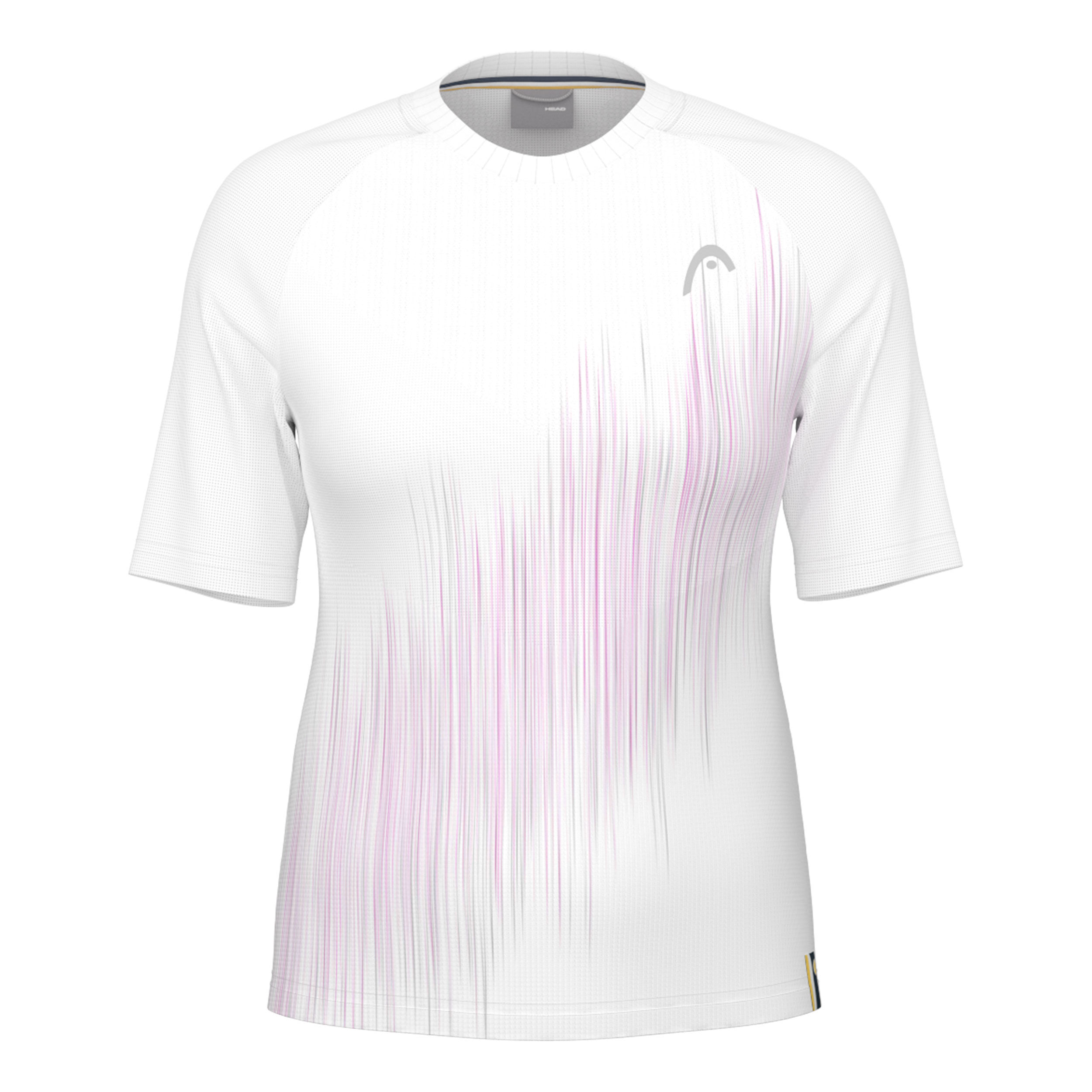 Performance T-Shirt Damen - Weiß, Berry