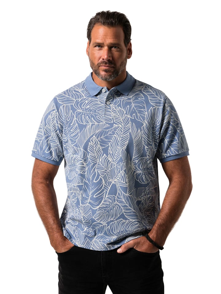 JP1880 Poloshirt in jeansblau günstig kaufen