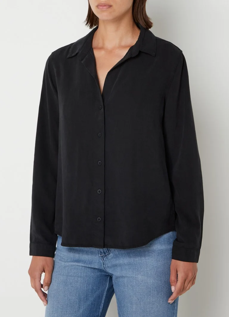 Blouse Bella Dahl en lyocell avec poches poitrine