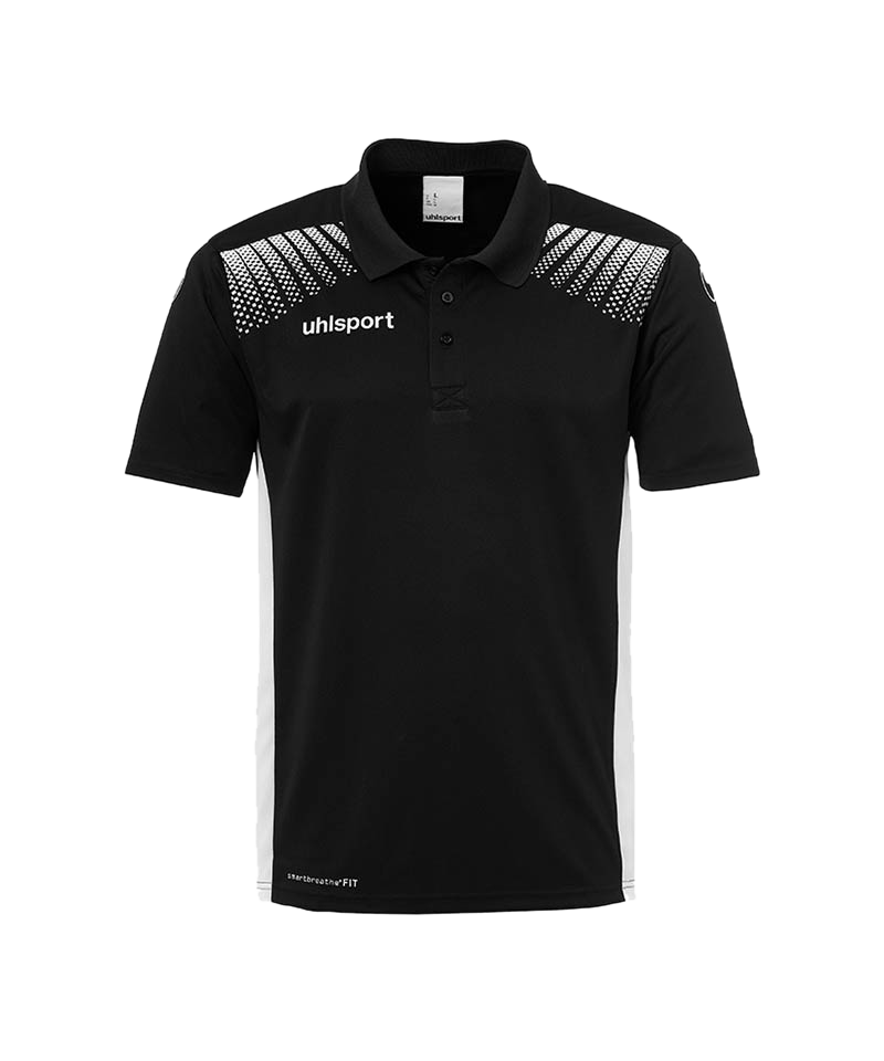 Uhlsport Goal Poloshirt Kids Schwarz Weiss F01