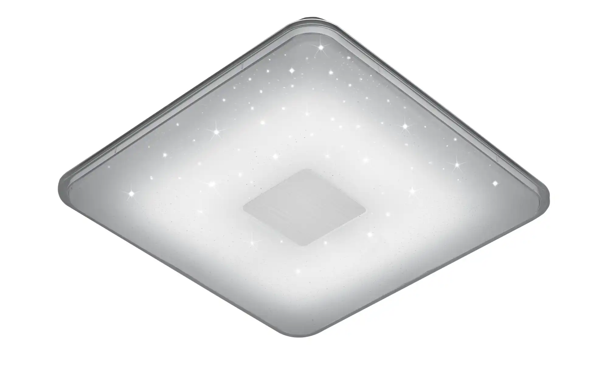 Trio LED-Deckenleuchte, Glas mit Effekt