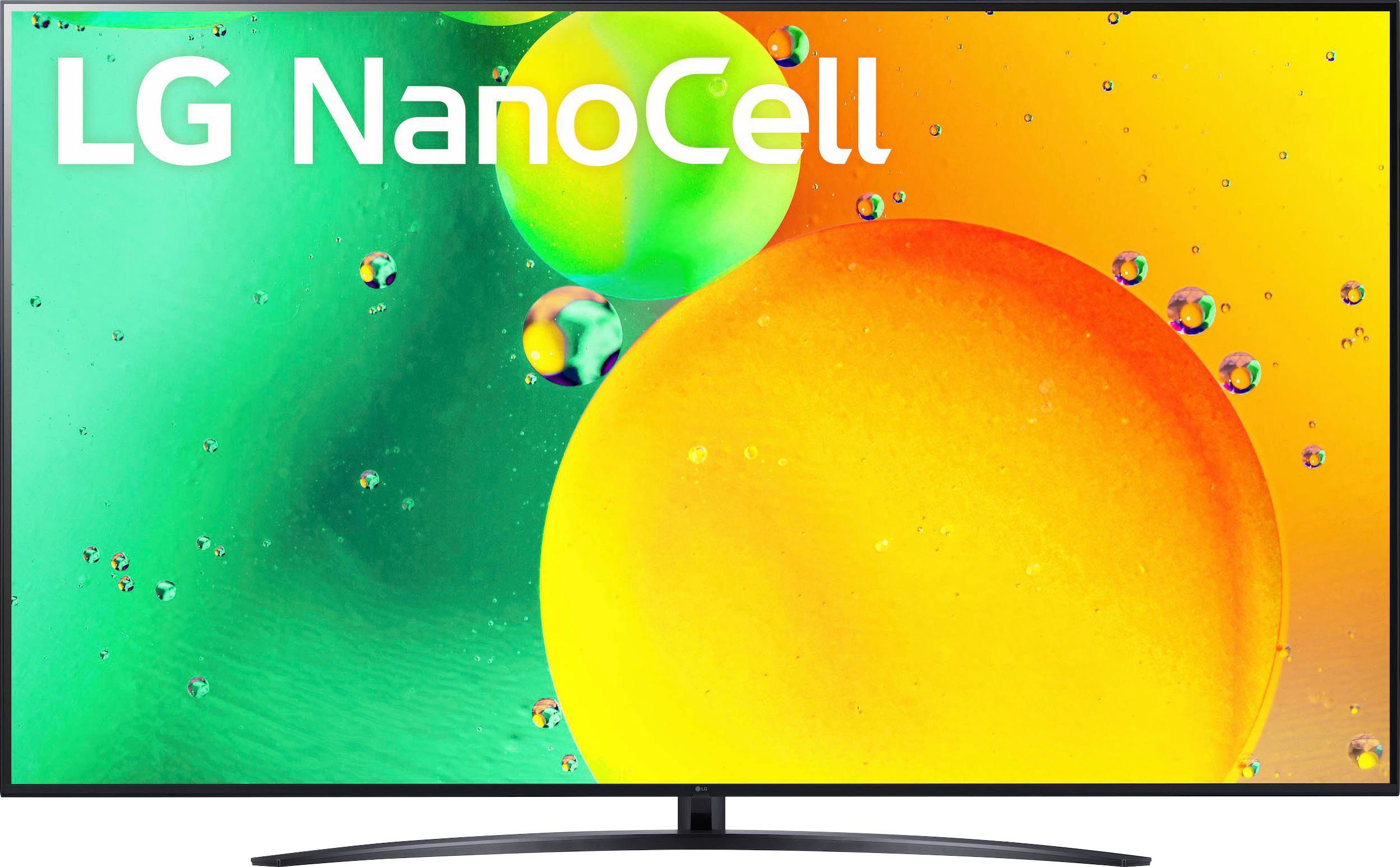 LG 86NANO769QA LED-Fernseher (217 cm/86 Zoll, 4K Ultra HD, Smart-TV, α7 Gen5 4K AI-Prozessor, Dimming Pro, HDMI 2.0, Sprachassistenten)