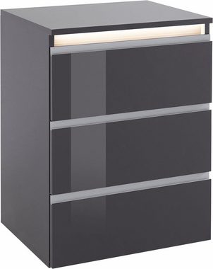 Tecnos Nachtkommode Mailand, Höhe 66 cm