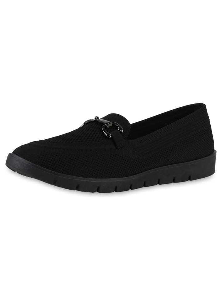 VAN HILL Slip Ons Natalie in Schwarz günstig kaufen