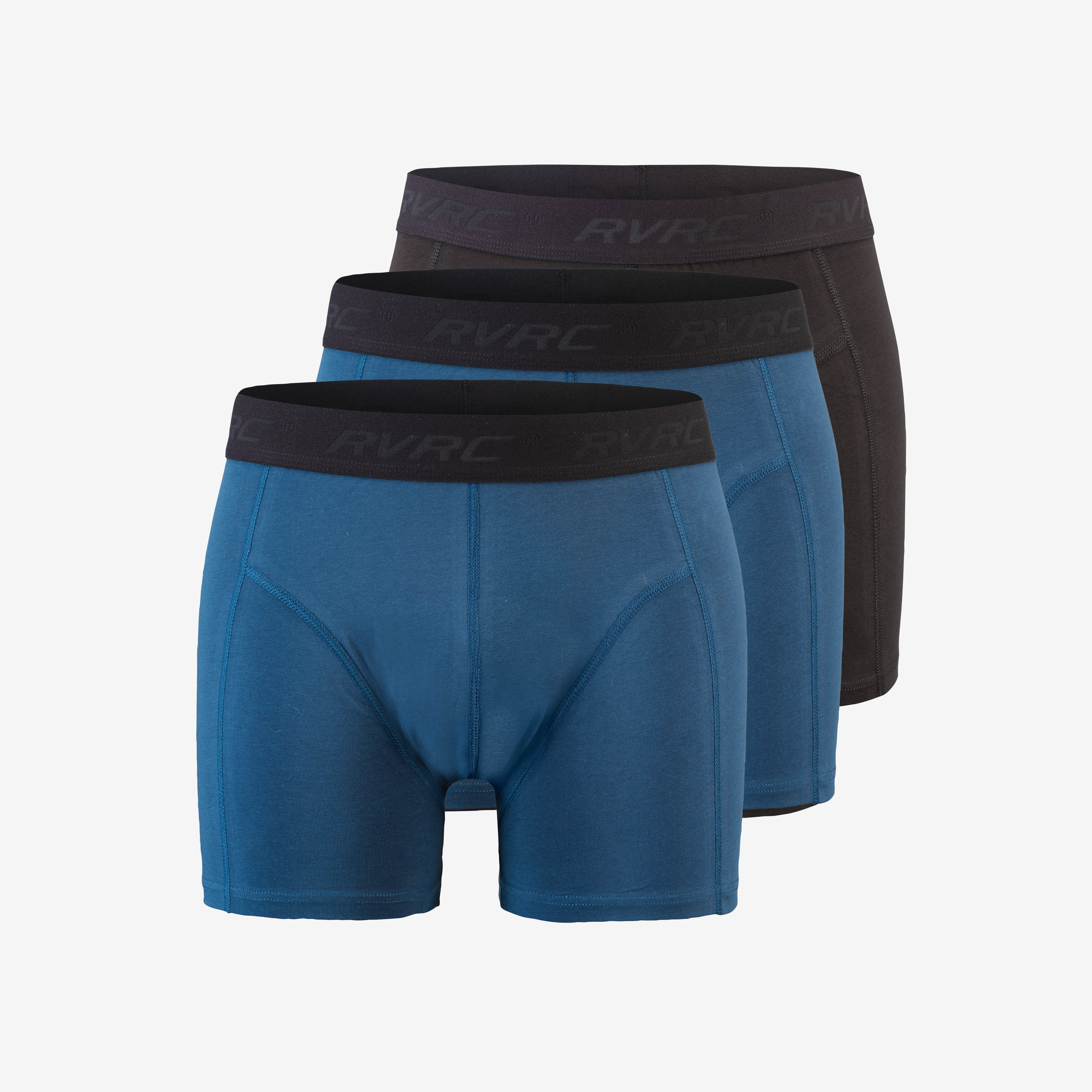 3-pack Ultimate Soft Boxers Homme Black/Moonlit Ocean
