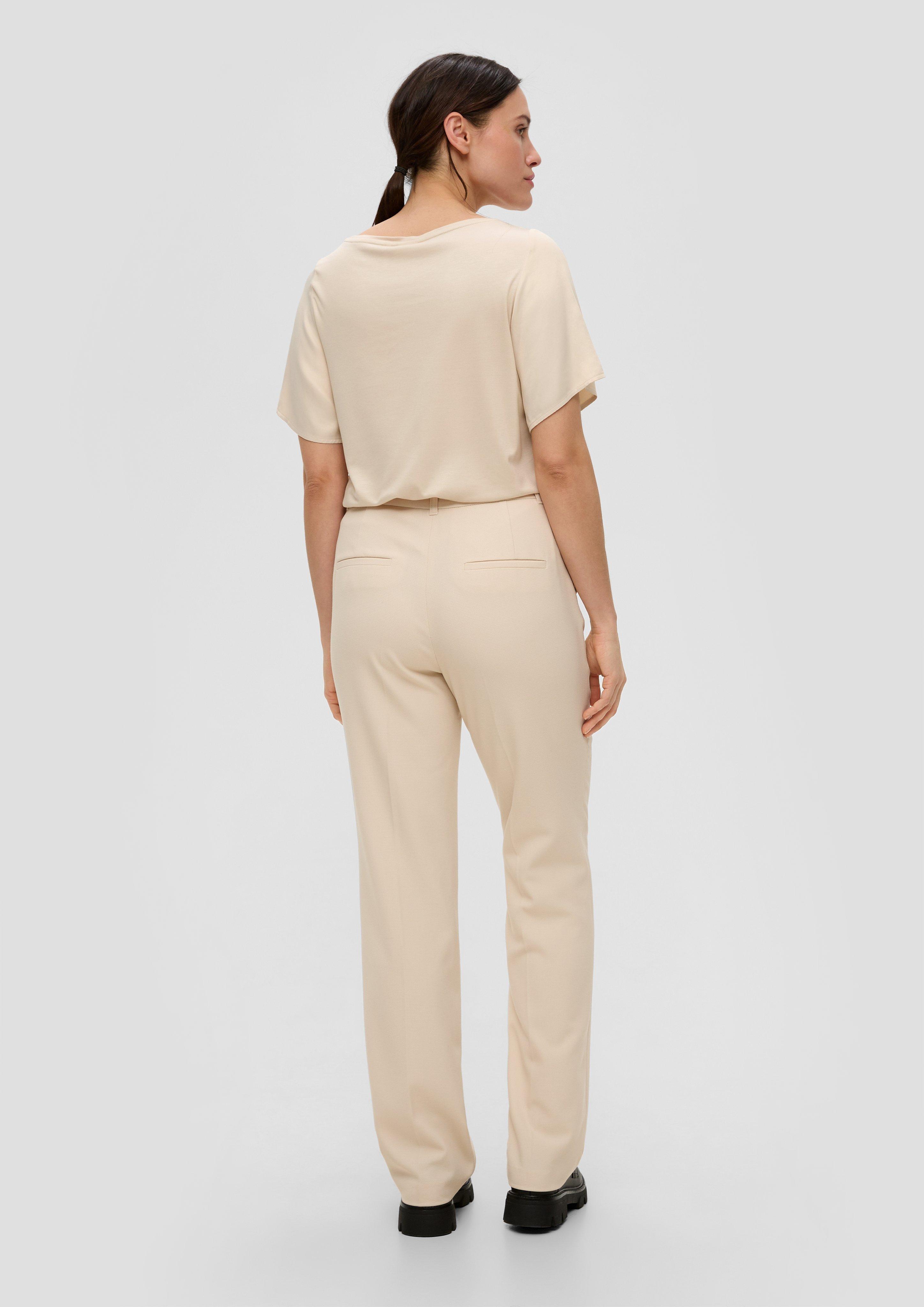 Viskoseshirt in Satin-Optik  2143878-8120