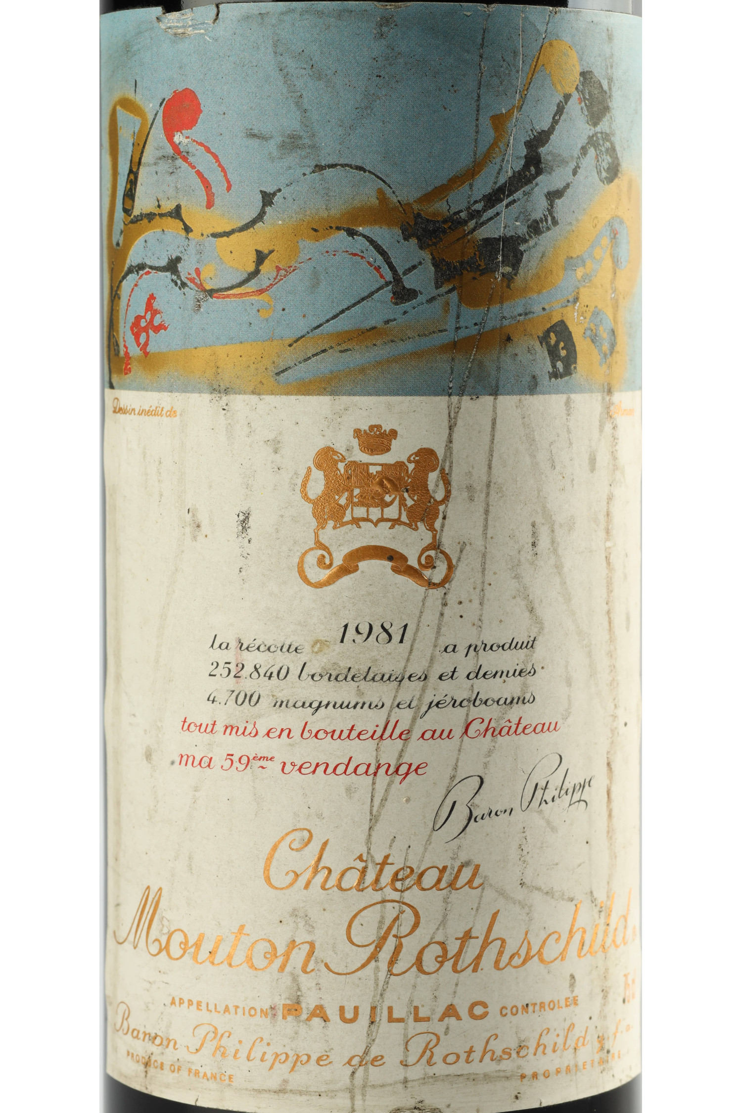 Château Mouton Rothschild 1981, Pauillac