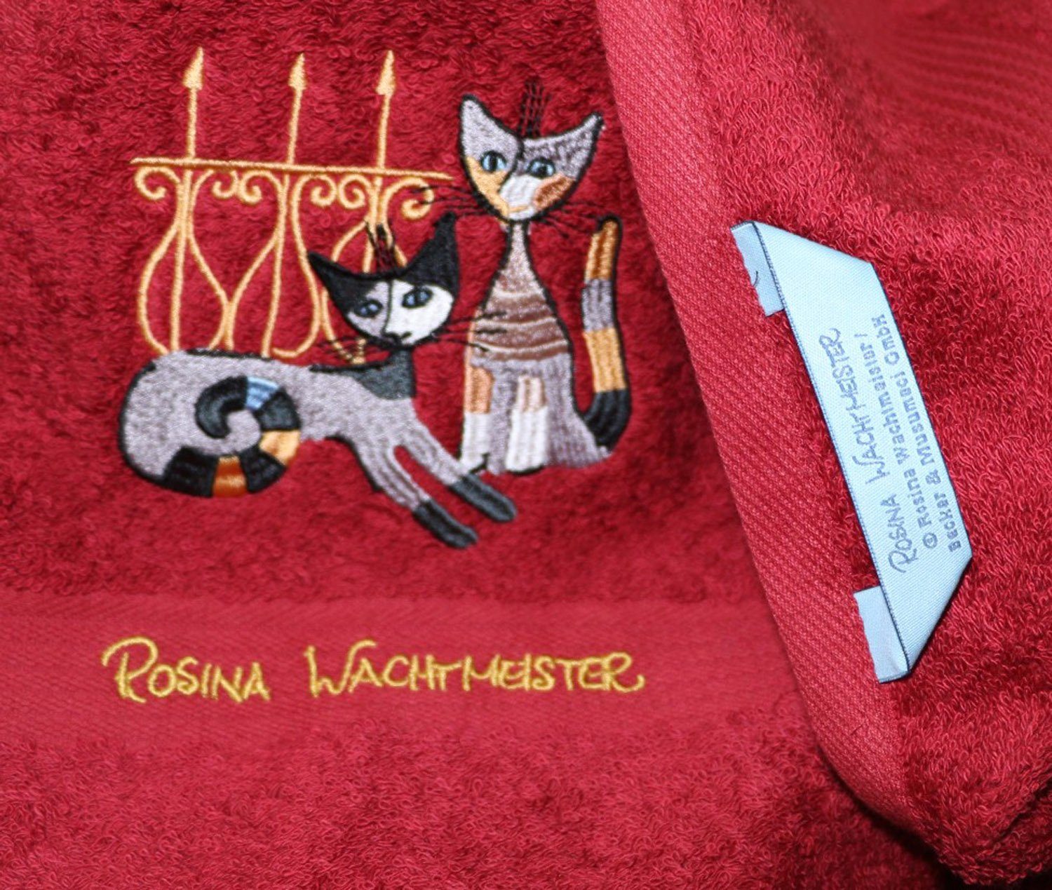 Rosina Wachtmeister Gästehandtücher Vita Familiare, Baumwolle (2-St), 2er Set Gäste-Handtücher Walkfrottier 100% Baumwolle Größe: 30x50cm