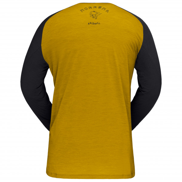 Norrøna - Skibotn Wool 3/4 T-Shirt - Radtrikot