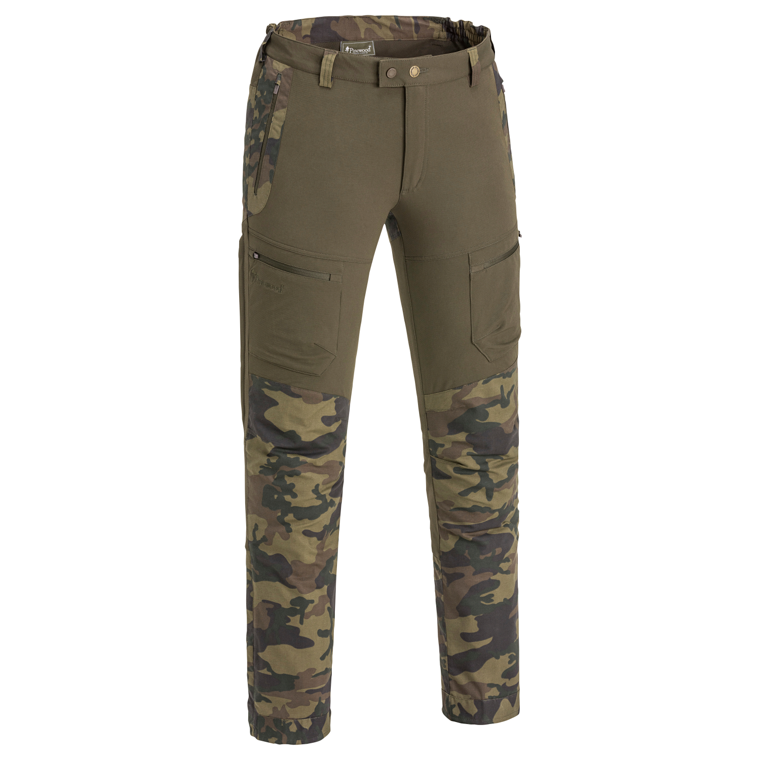 Pinewood Herren Outdoorhose Finnveden Hybrid (camou)