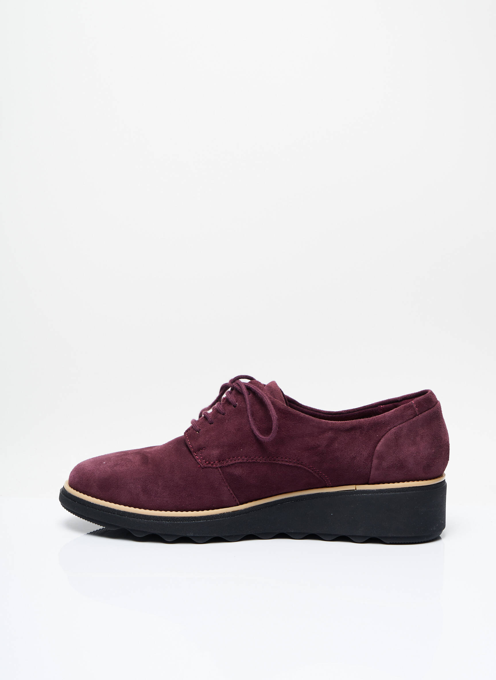 Clarks Derby Femme couleur violet