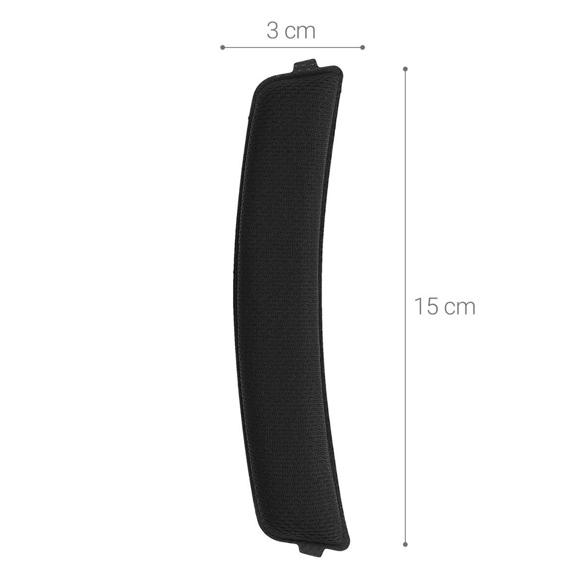 kwmobile Bügelpolster Kopfbügelpolster für Logitech G933 / G933S / G633, Ersatz Neopren Bügelpolster für Headphones