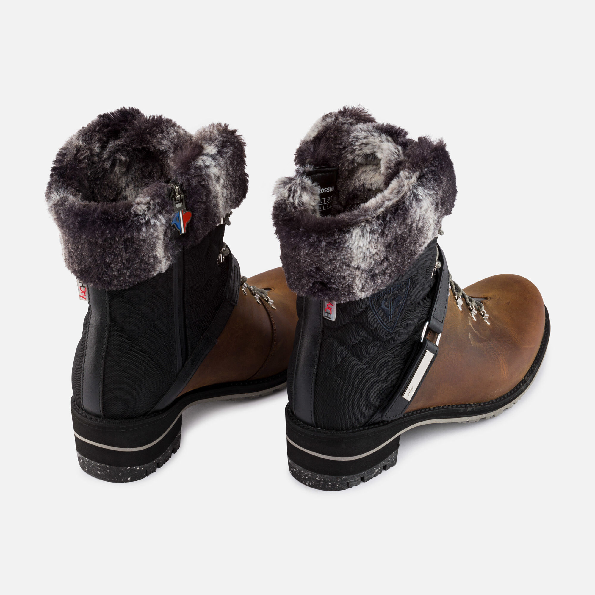 Bottines marron 1907 Megeve Femme