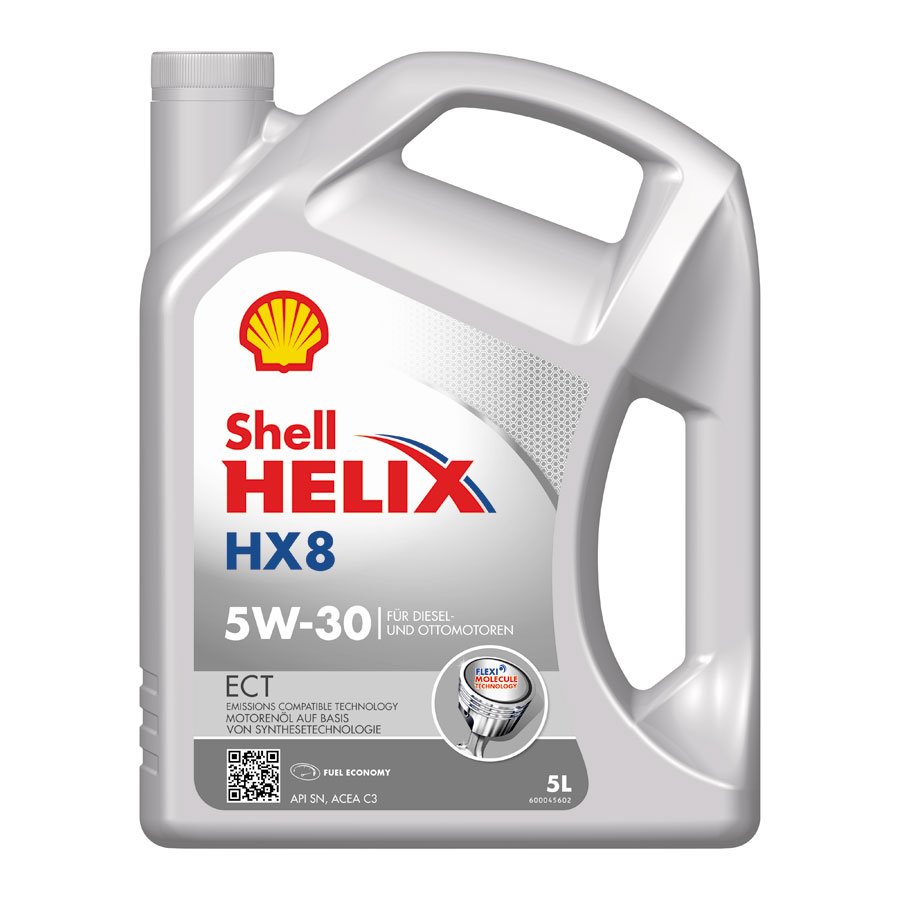 Shell Helix HX8 ECT 5W-30 Motoröl, 5 Liter - ATU