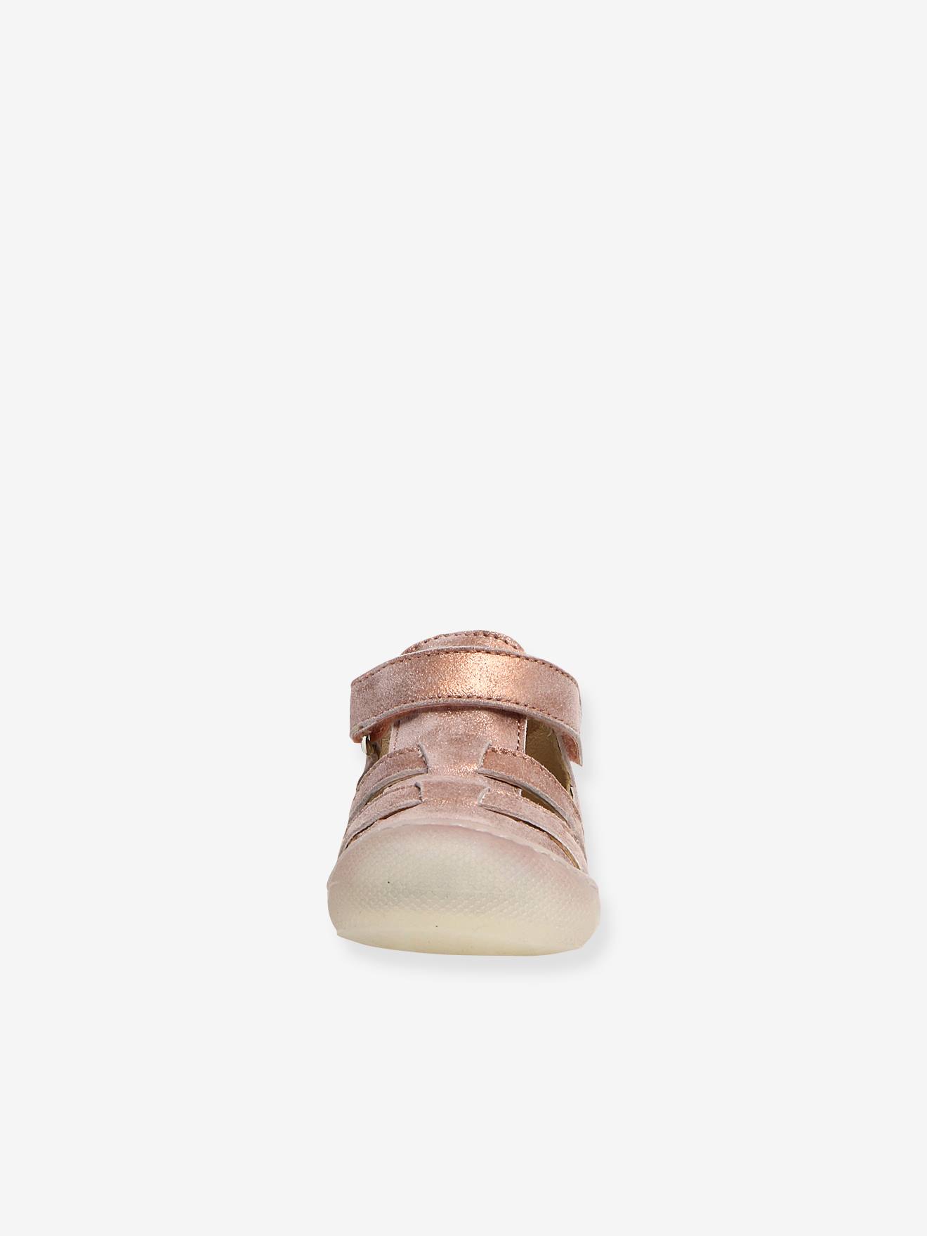 Sandales semi-ouvertes bébé Bede NATURINO® 1ers pas or