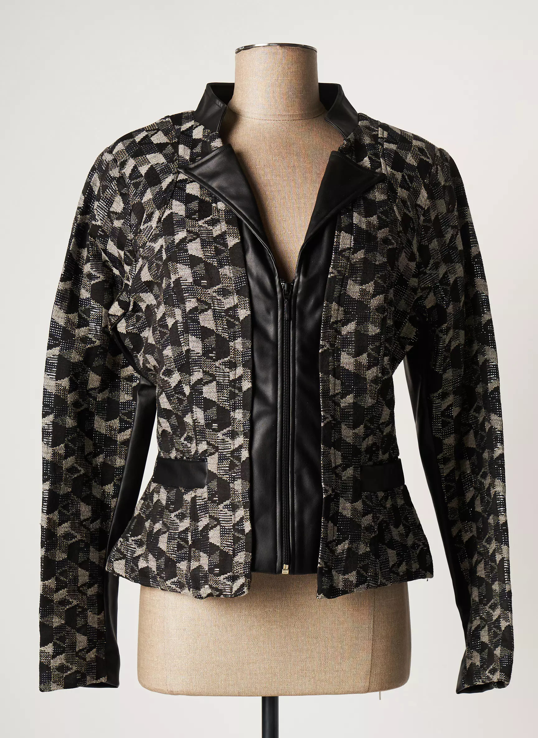 Paul Brial Vestecasual Femme couleur noir
