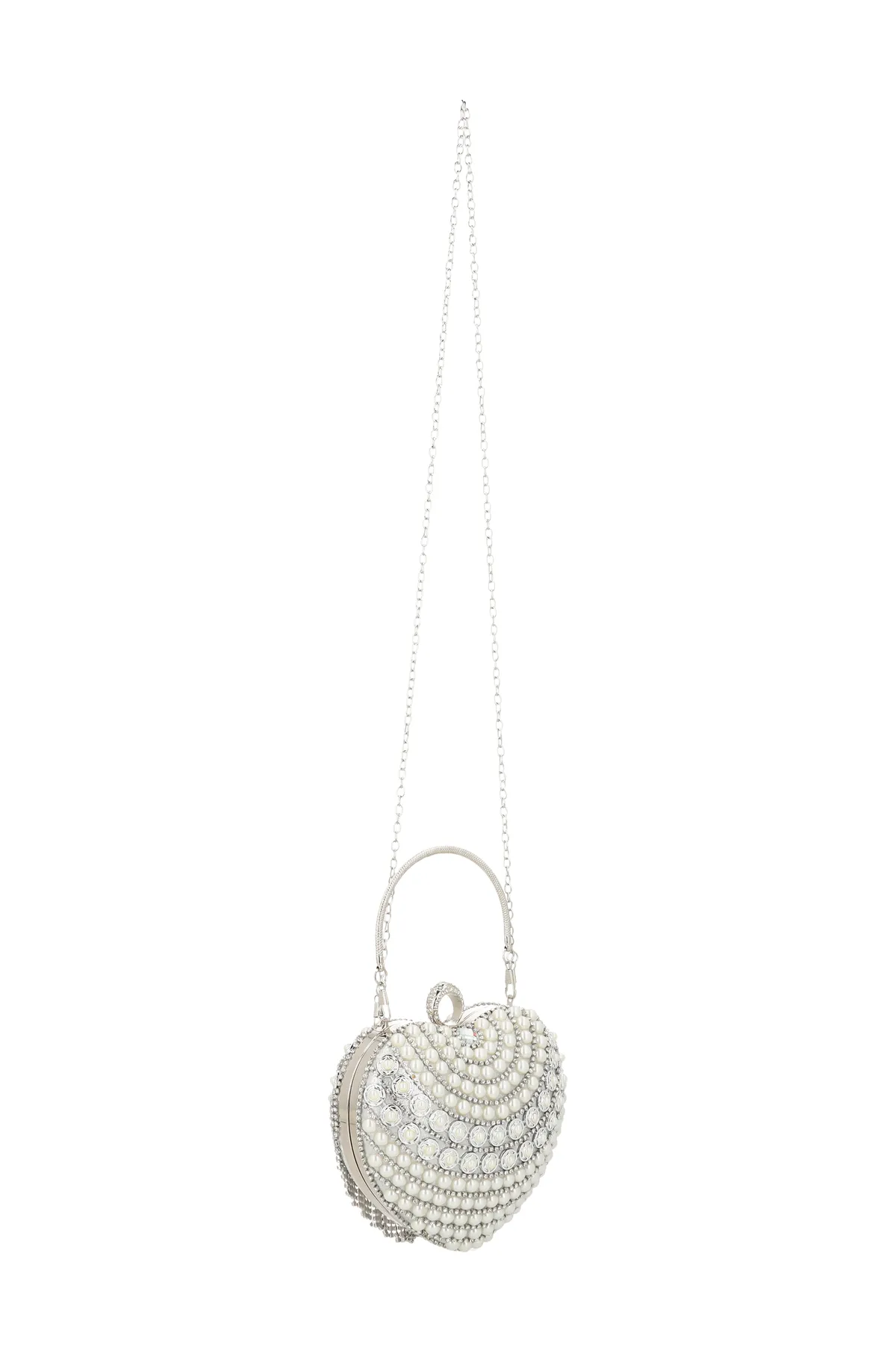 Felipa  Handtasche - Silberfarben - Unifarben