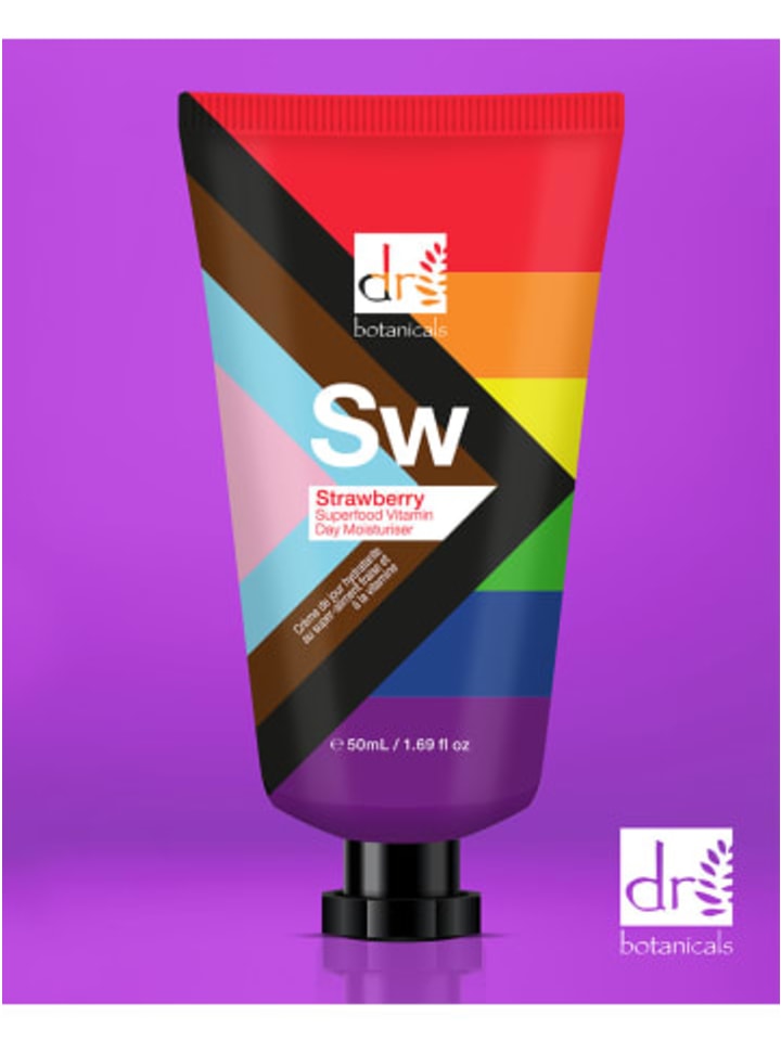 Dr Botanicals Erdbeere Superfood Vitamin C Tagesfeuchtigkeitspflege Pride Edition 50ml günstig kaufen onesize