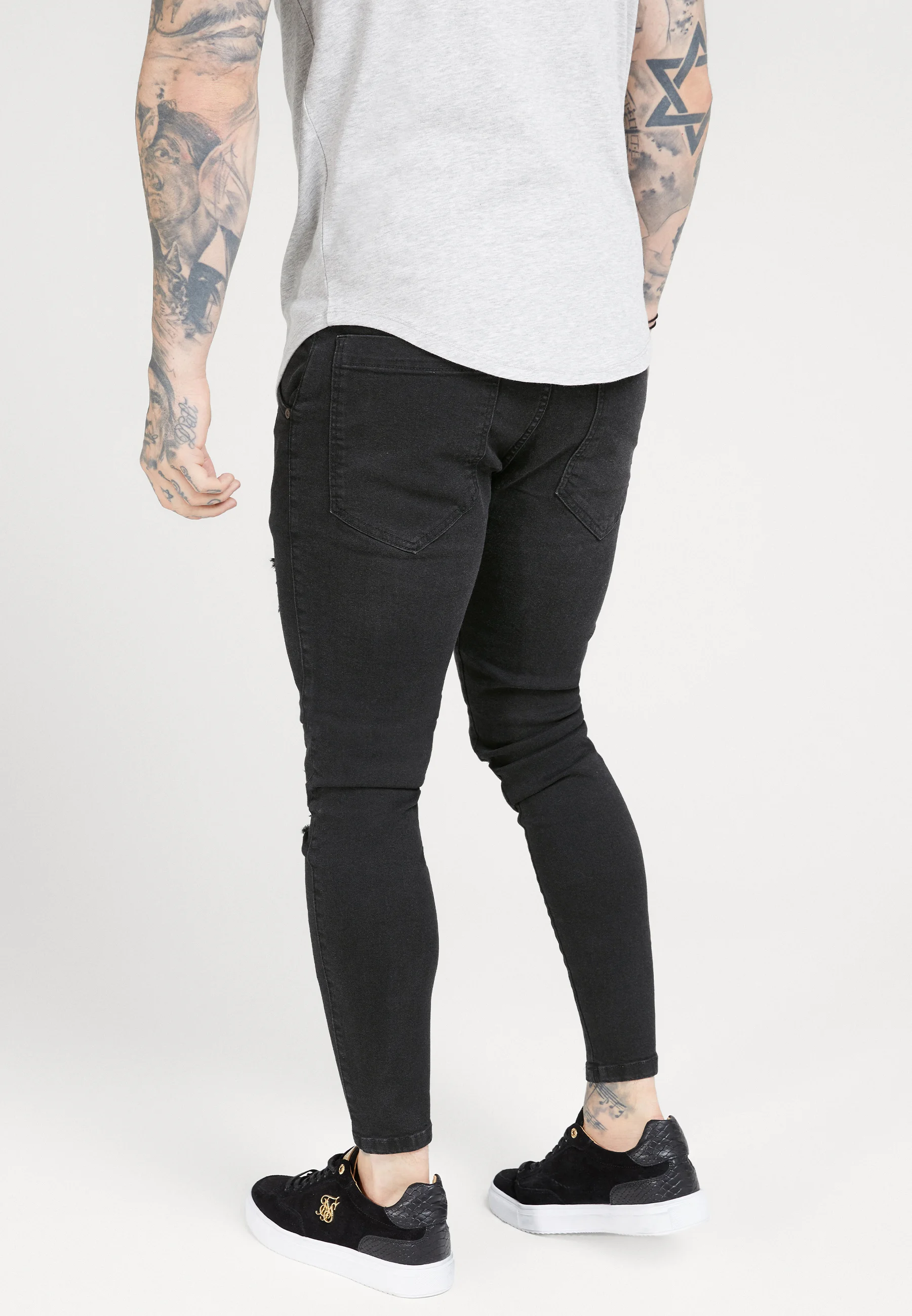 Vaqueros SIKSILK DISTRESSED SUPER Skinny Fit