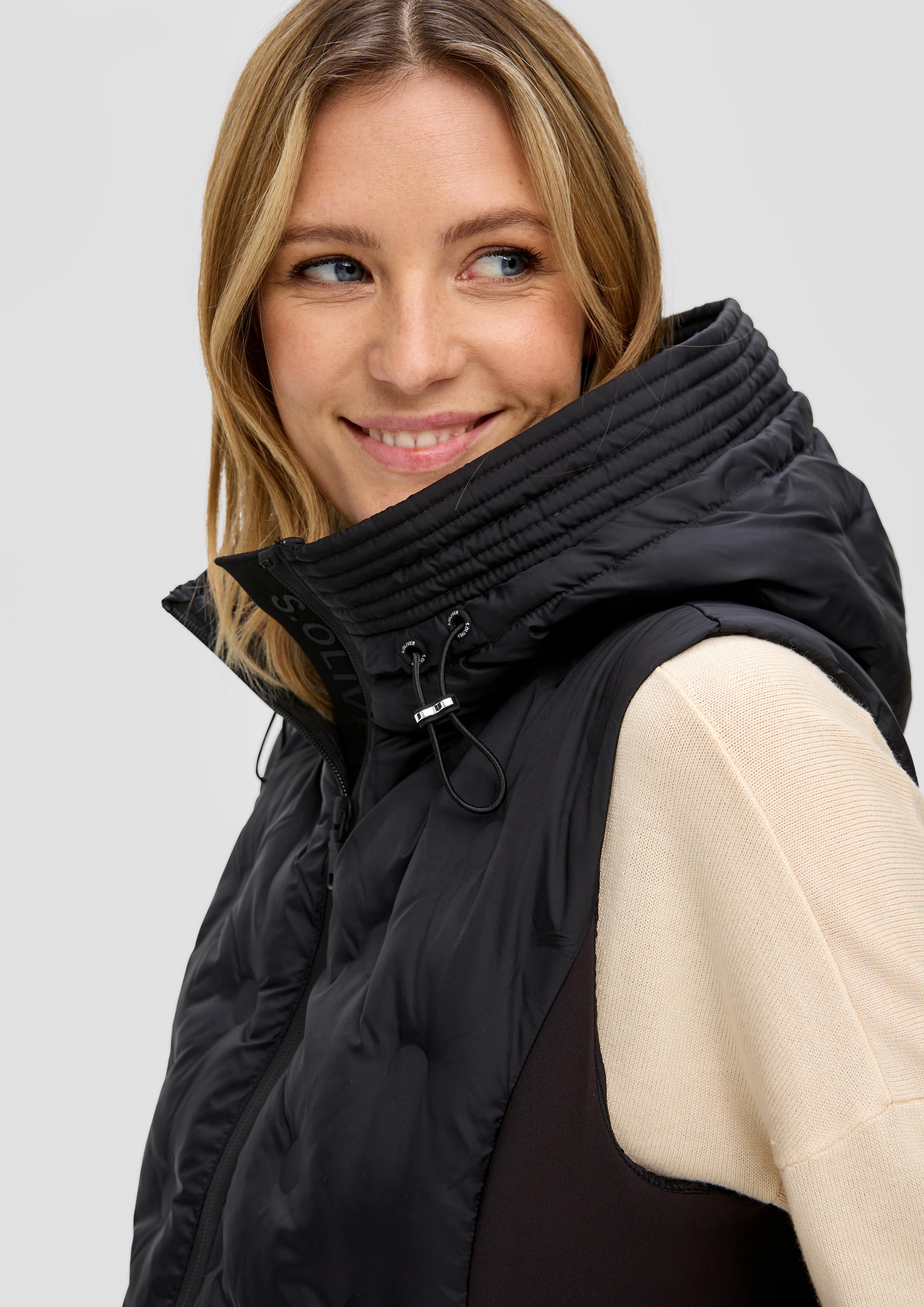 Weste im Fabricmix  2146031-9999