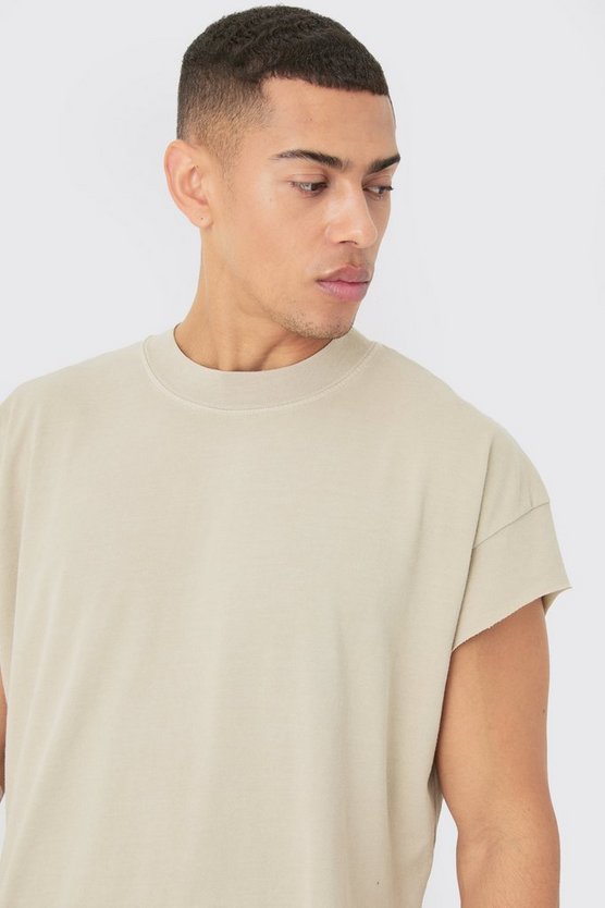 Oversize T-Shirt mit kurzen Ärmeln