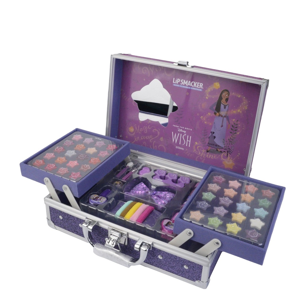 Disney Wish Makeup Traincase Coffret de maquillage pour enfants