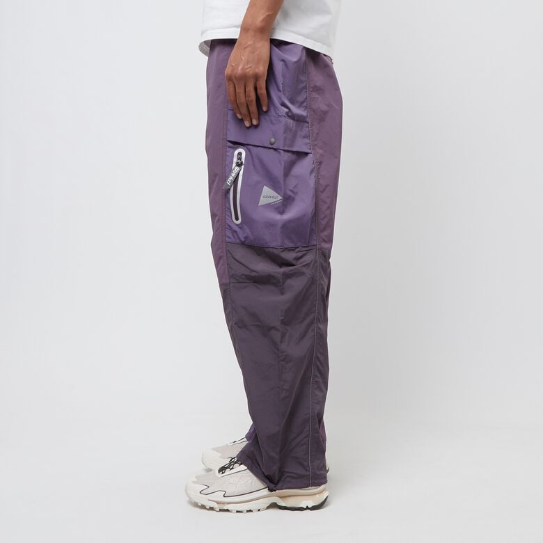 Gramicci x And Wander Patchwork Wind Pant multi purple