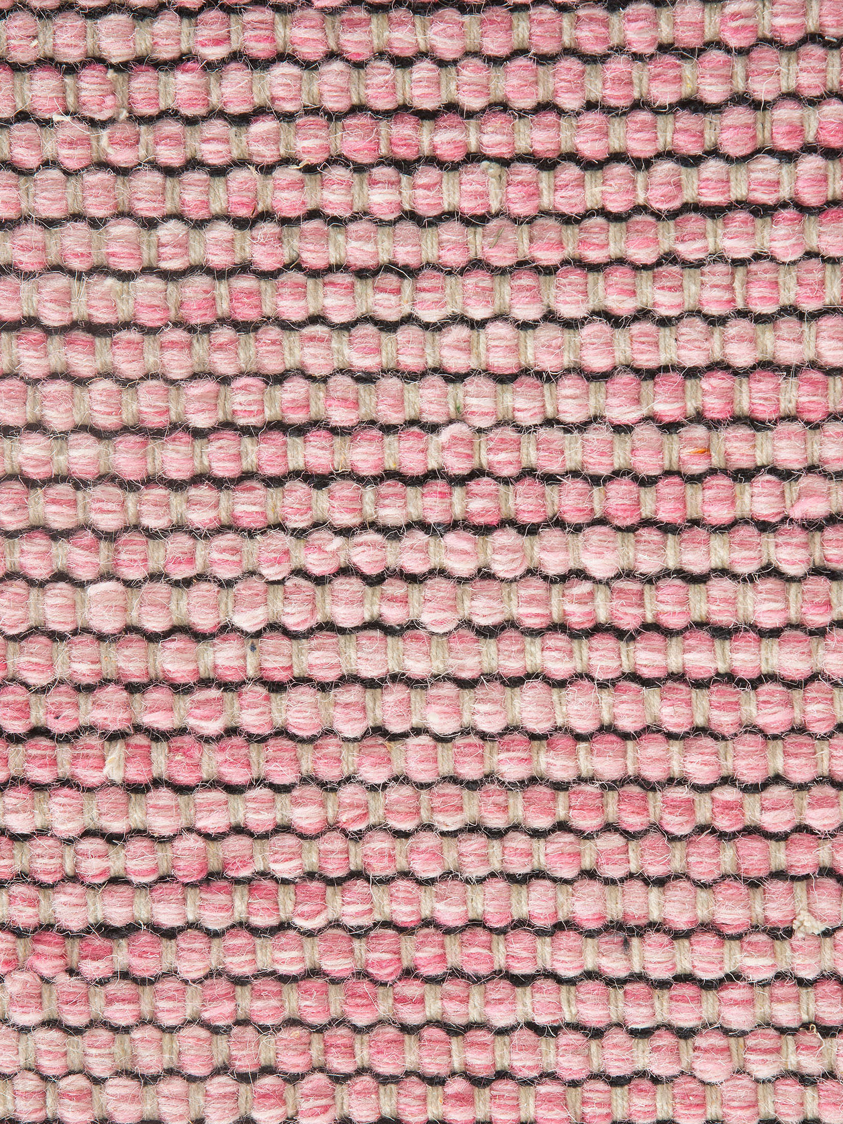 Brunbjerg Woll-Teppich, Rose