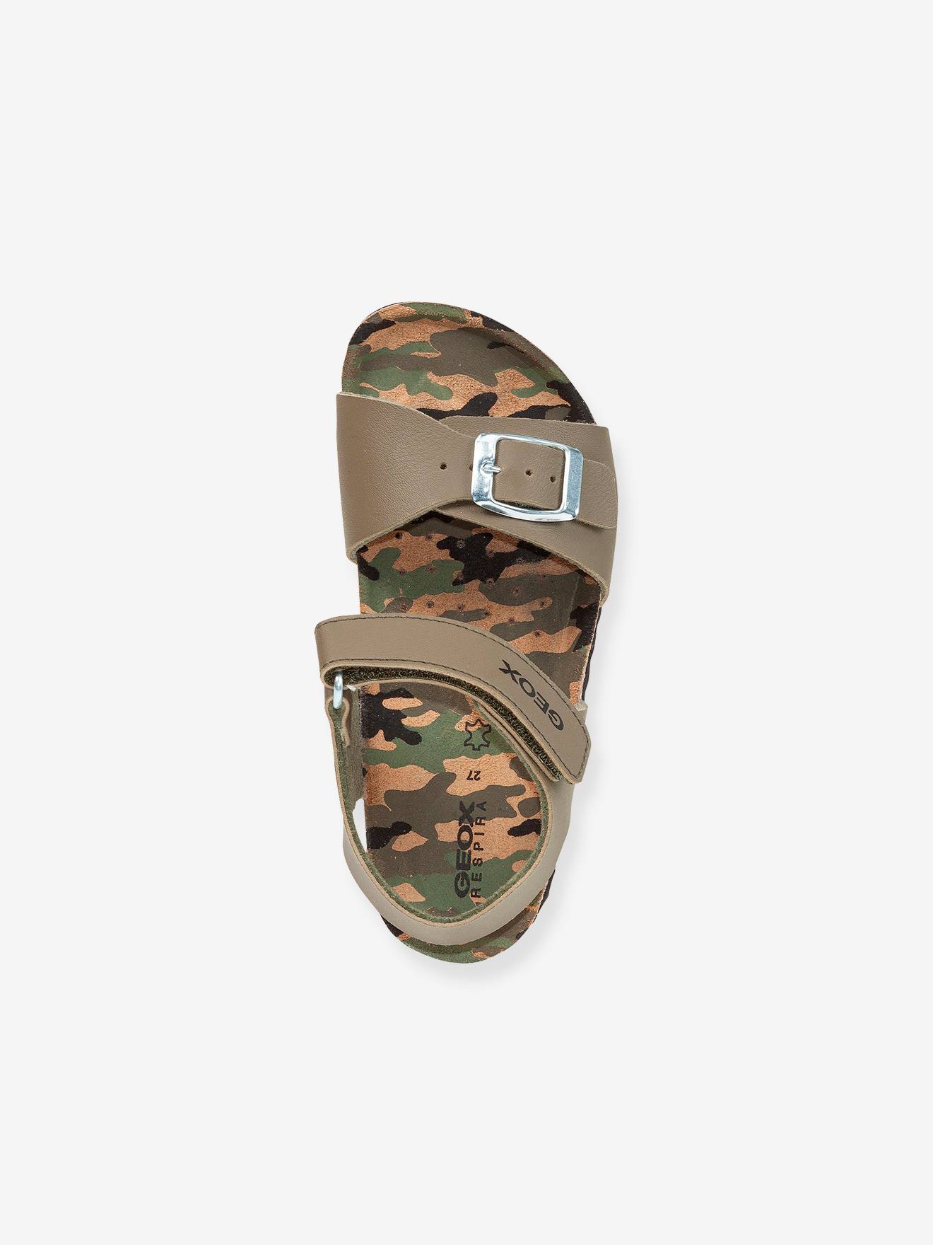 Sandales garçon Ghita B GEOX® military black