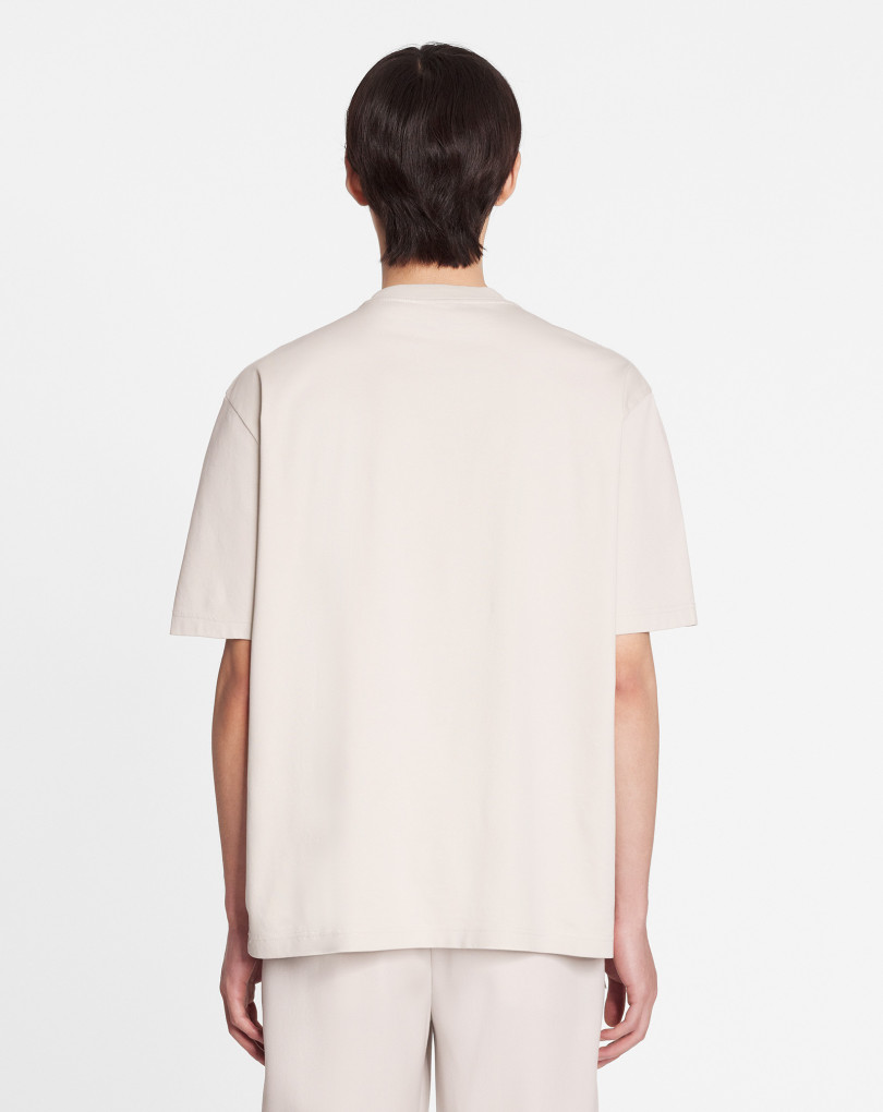 T-SHIRT CLASSIQUE BRODÉ LANVIN PARIS