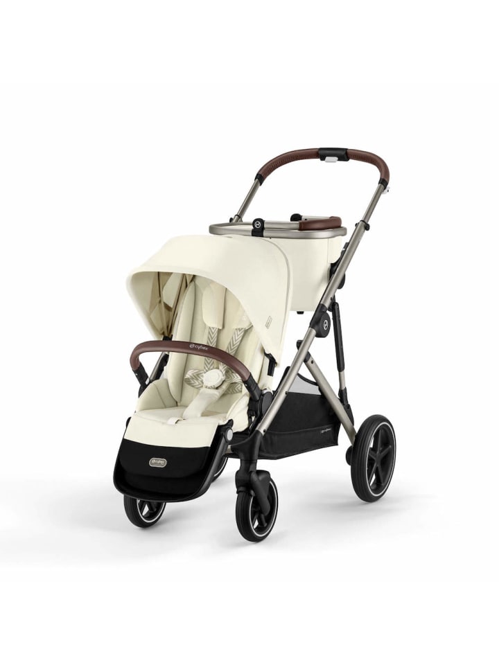 Cybex Cybex Gazelle S Kinderwagen - Farbe: Seashell Beige / Gestell Taupe günstig kaufen onesize