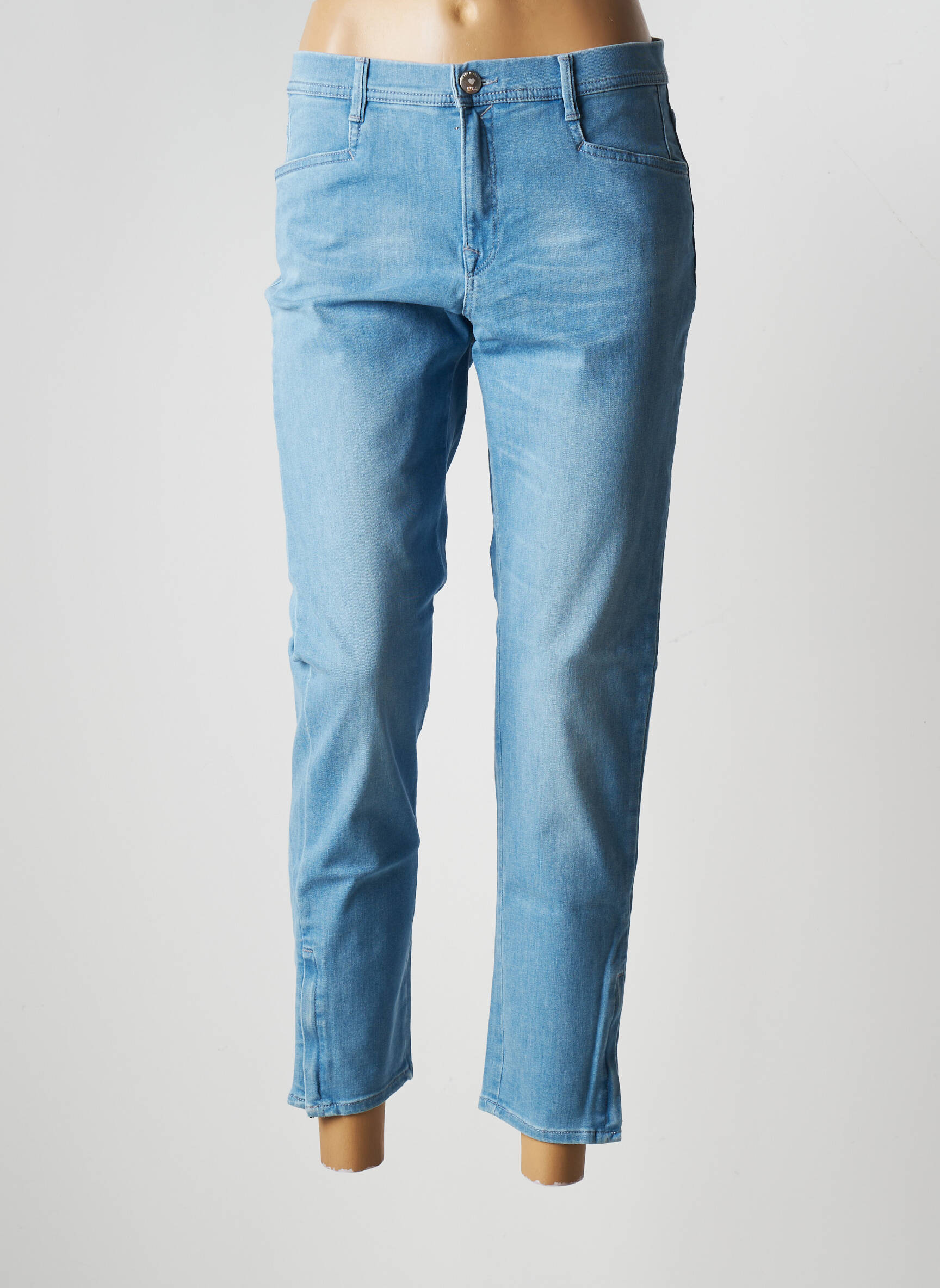 Brax Jeans Coupe Slim Femme couleur bleu