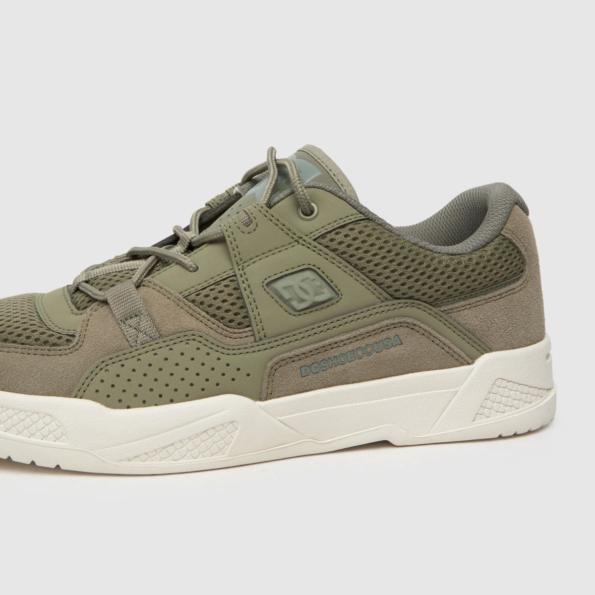 DC Construct-sneakers i khakifärg