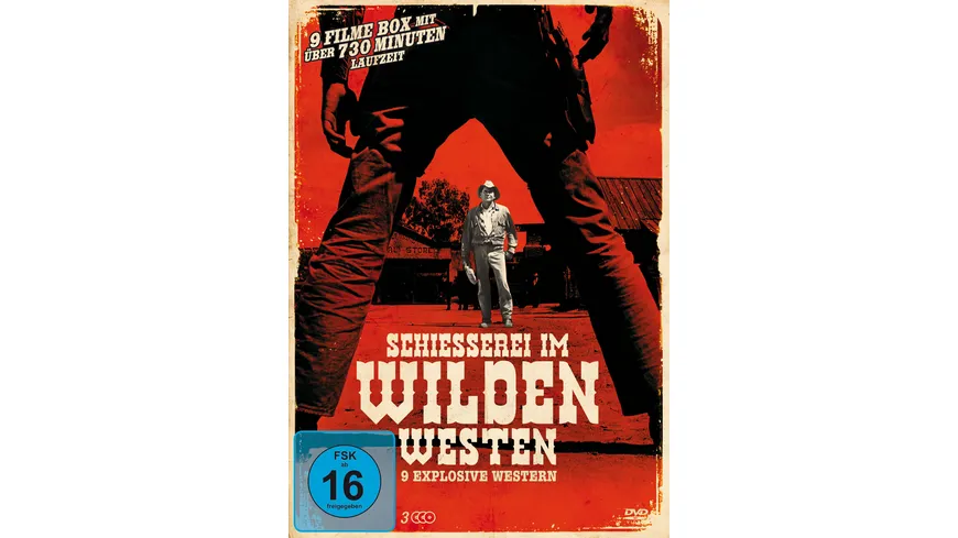 Schiesserei im Wilden Westen  [3 DVDs]