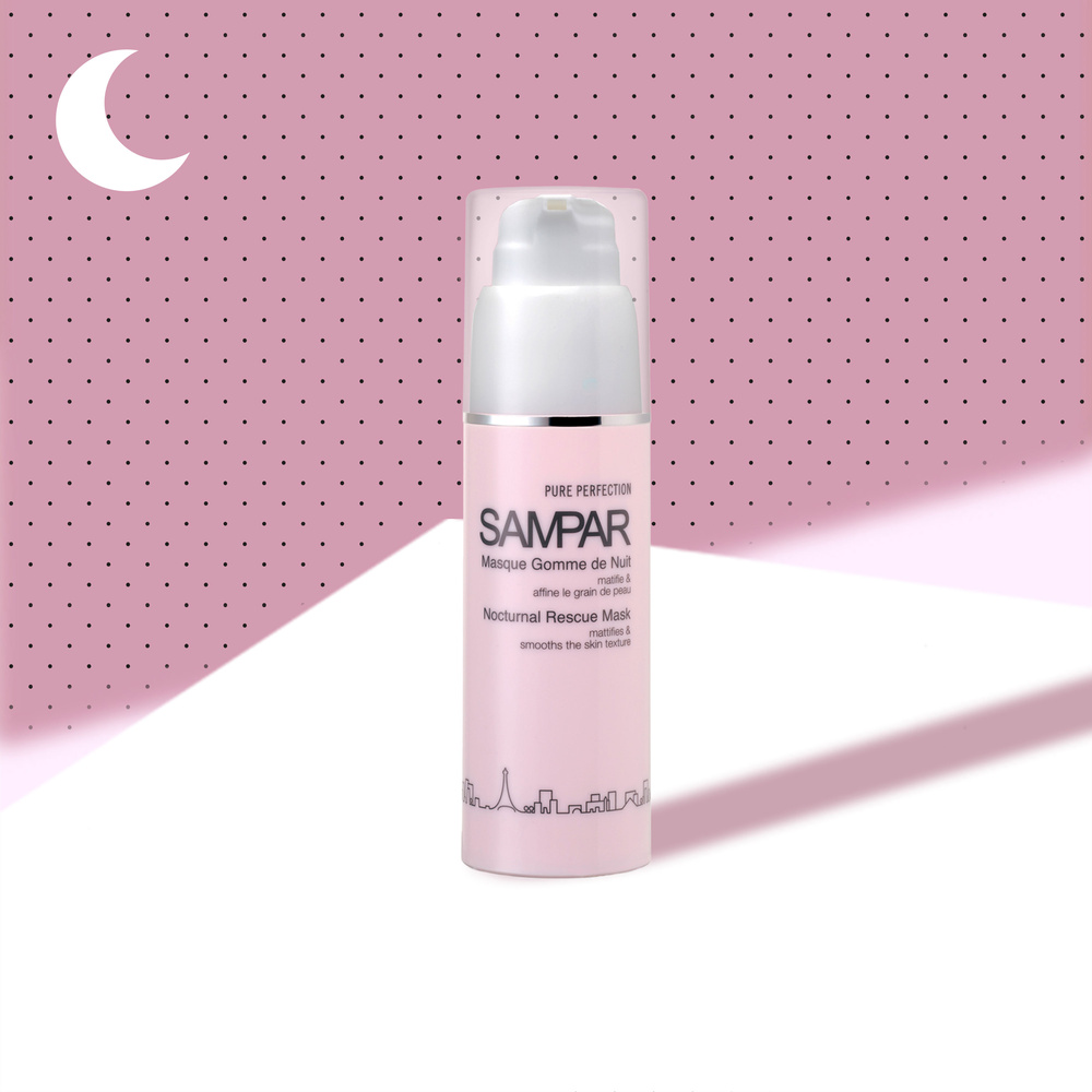 Sampar Masque Gomme de Nuit Masque visage