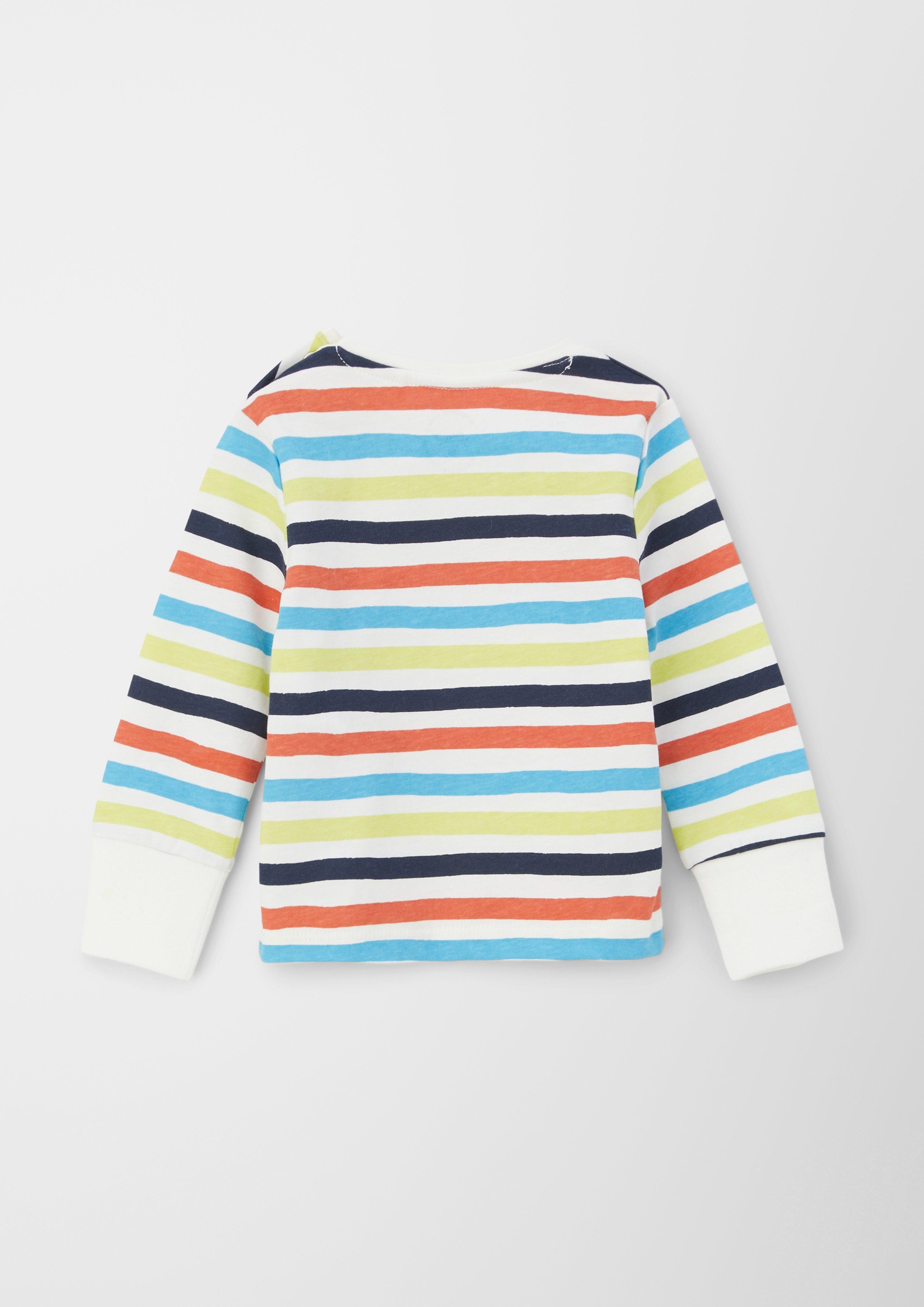 Longsleeve mit Streifen  2128586-02A5