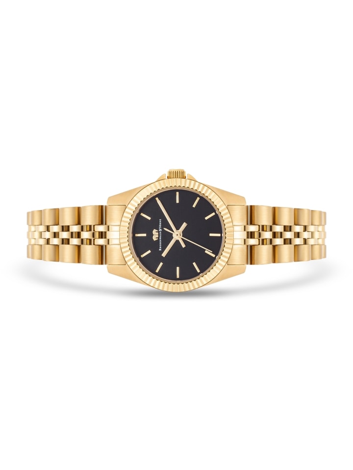Rhodenwald & Söhne Damen Quarzuhr gelbgold Edelstahl gelbgold in gelbgold günstig kaufen 22 cm