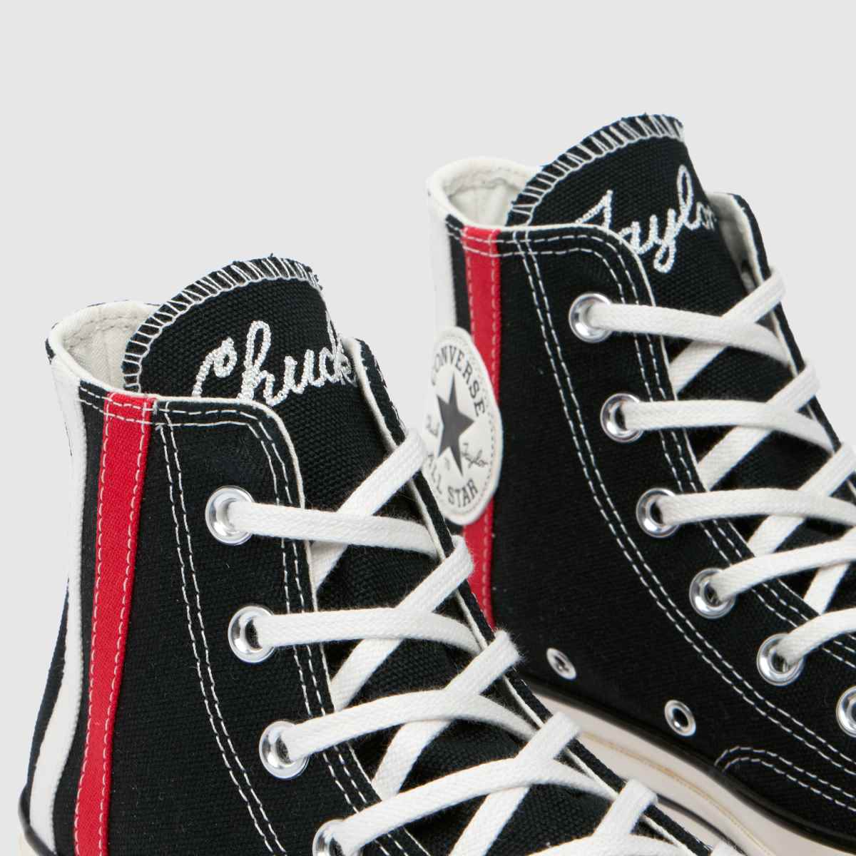 Converse Chuck 70 Hi Stripes cipő fekete multiszínű