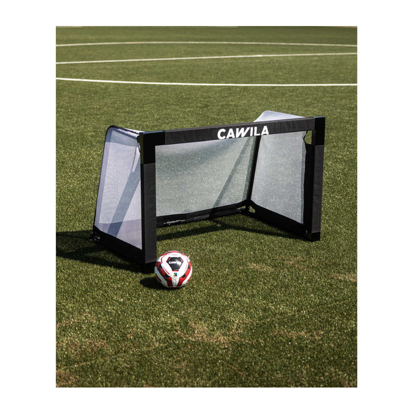 Cawila CORE Aluminium Minitor | Schwarz | 150 x 100cm