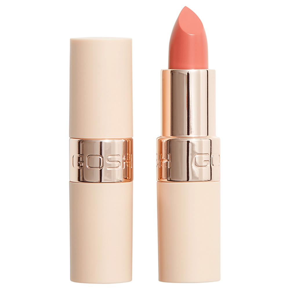 gosh copenhagen Luxury Nude Lips Rouge à lèvres hydratant texture satinée