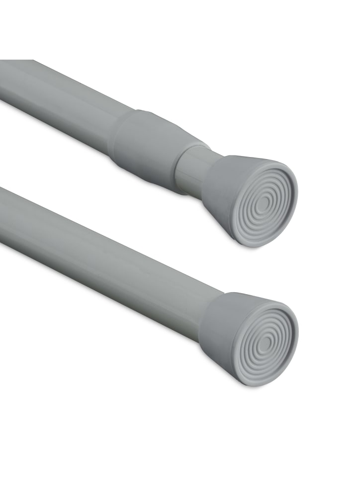 relaxdays Teleskopstange in Grau - 110–200 cm günstig kaufen onesize
