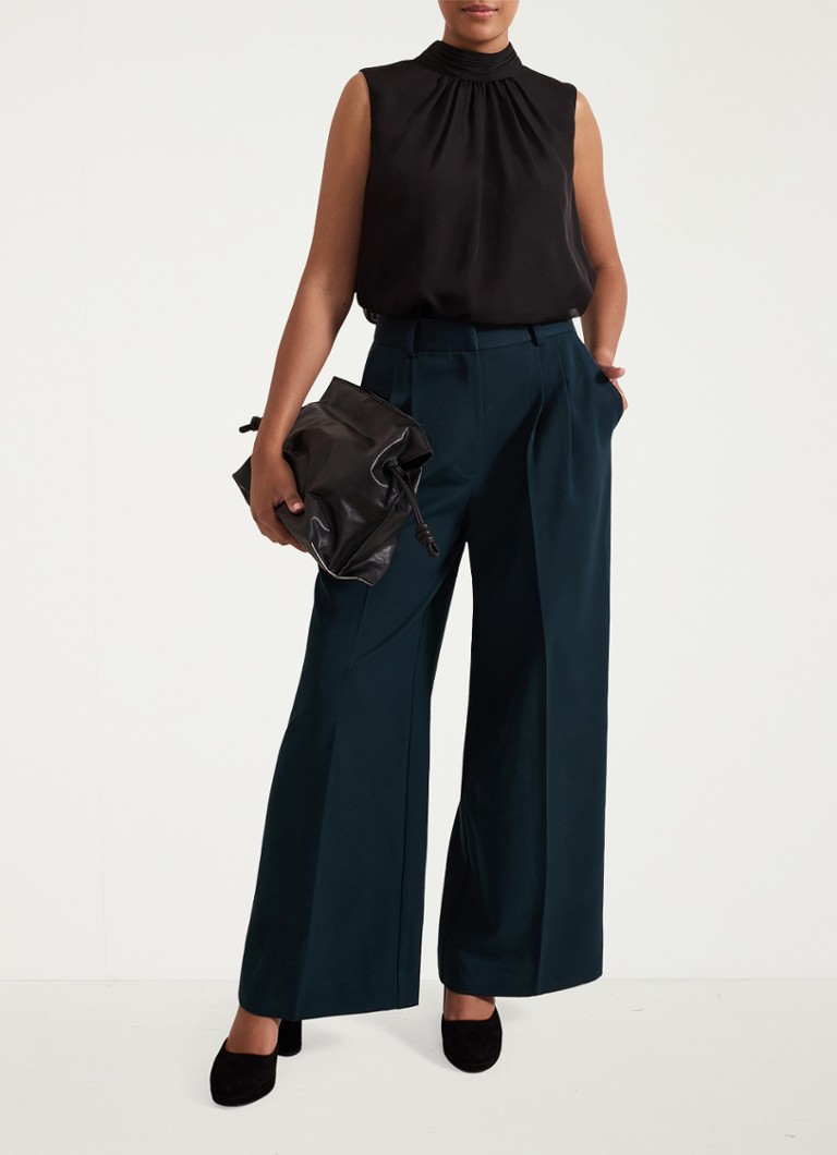Pantaloni largi cu talie înaltă Phase Eight Petite Arabella