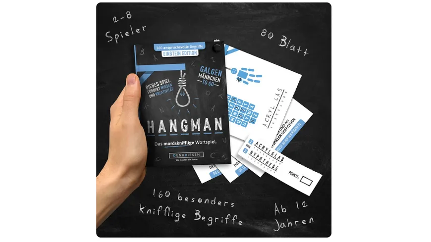 Denkriesen - HANGMAN - EINSTEIN EDITION 