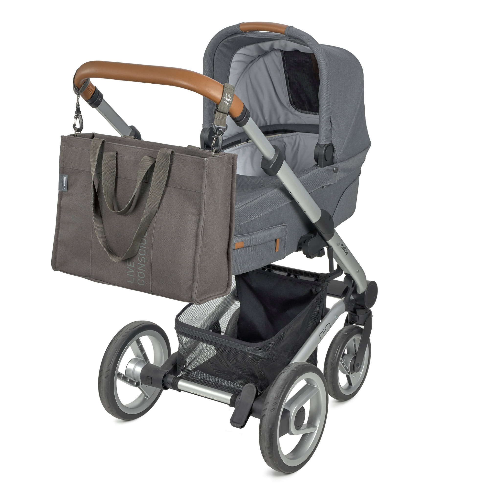 Wickeltasche - Tote Up Bag, Anthrazit